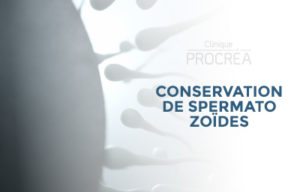 Conservation de Spermatozoïdes (1 an)